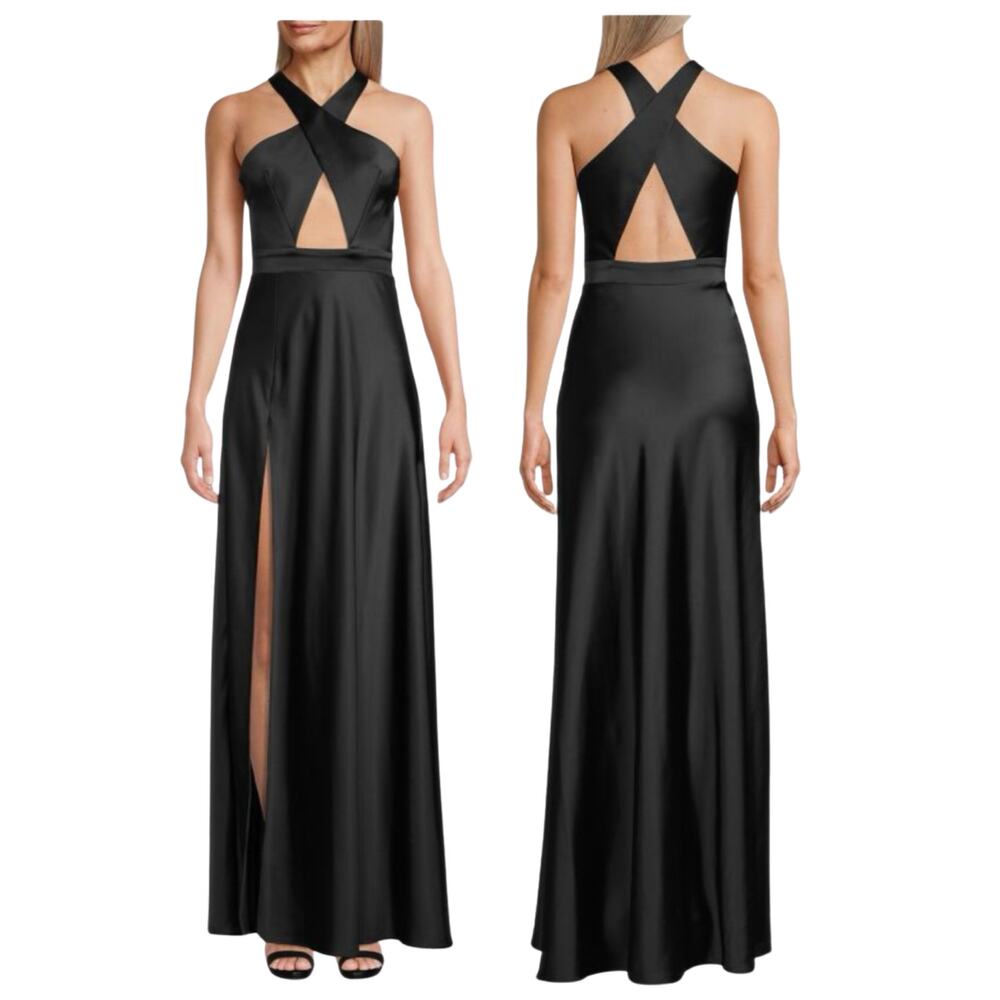 Katie May “Asher” Cut out gown. Black XS